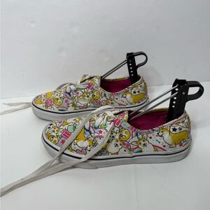 Vans Low Top Unicorn Corgi Rainbow Slip On Sneakers Shoes Size 6